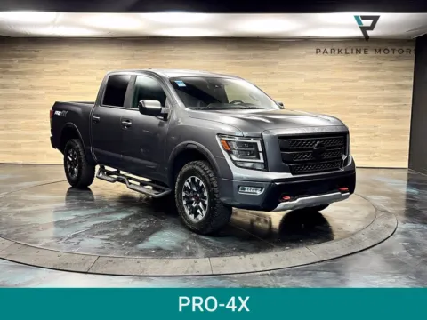 Gray 2024 Nissan Titan PRO-4X for sale in Salt Lake City, UT