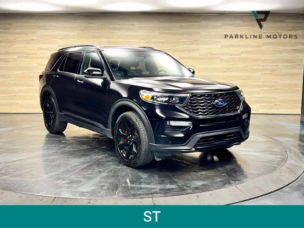 Black 2023 Ford Explorer ST for sale in Salt Lake City, UT