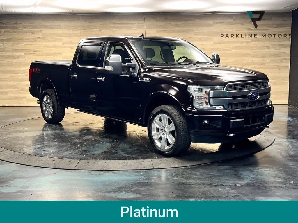 Black 2019 Ford F-150 Platinum for sale in Salt Lake City, UT