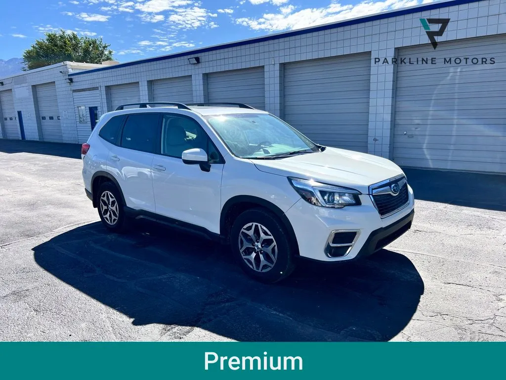 White 2021 Subaru Forester Premium for sale in Salt Lake City, UT