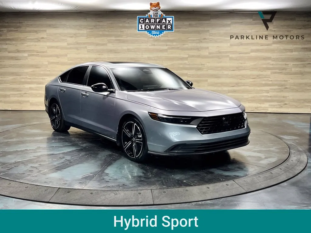 Silver 2025 Honda Accord Hybrid Sport for sale in Salt Lake City, UT