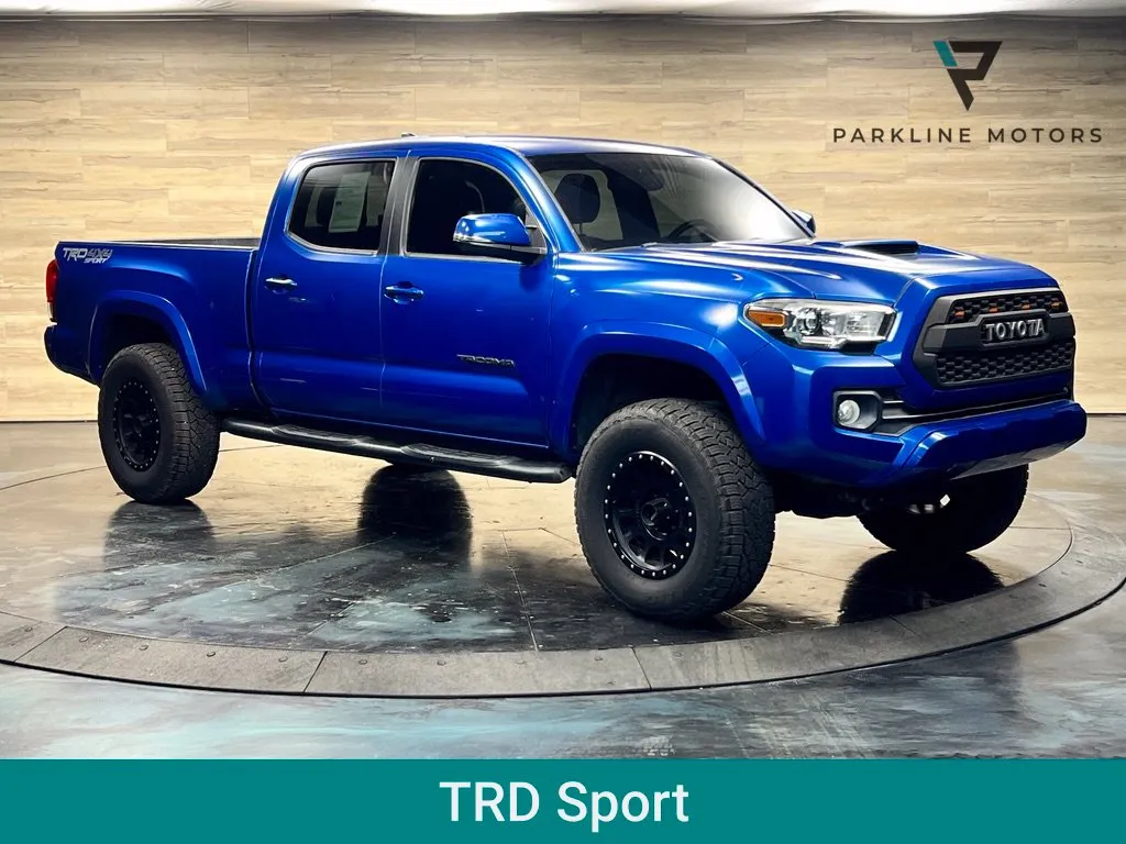 Blue 2017 Toyota Tacoma TRD Sport for sale in Salt Lake City, UT