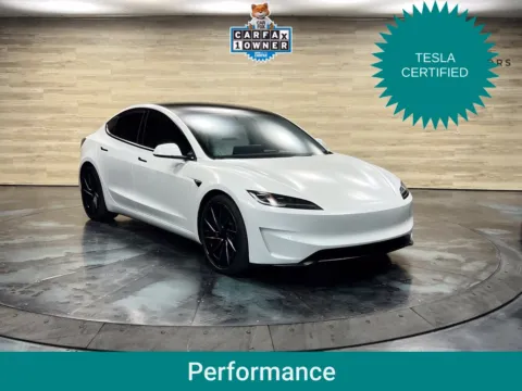 White 2025 Tesla Model 3 Performance for sale in Salt Lake City, UT