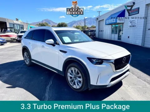 White 2024 Mazda CX-90 3.3 Turbo Premium Plus for sale in Salt Lake City, UT