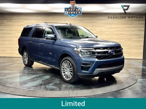 Blue 2022 Ford Expedition Max Limited for sale in Salt Lake City, UT