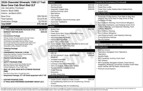 More photos of 2026 Chevrolet Silverado 1500 LT Trail Boss at Parkline Motors, UT