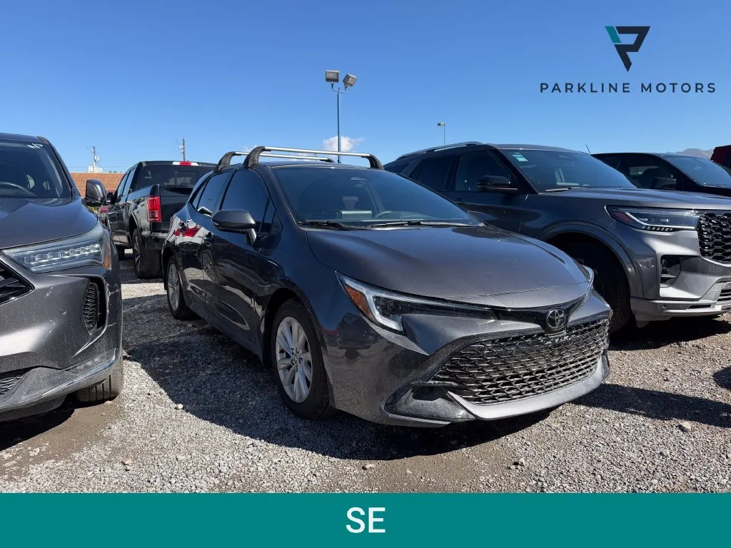Gray 2024 Toyota Corolla Hatchback SE for sale in Salt Lake City, UT