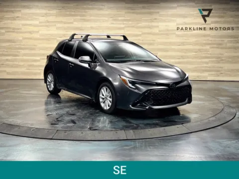 Gray 2024 Toyota Corolla Hatchback SE for sale in Salt Lake City, UT