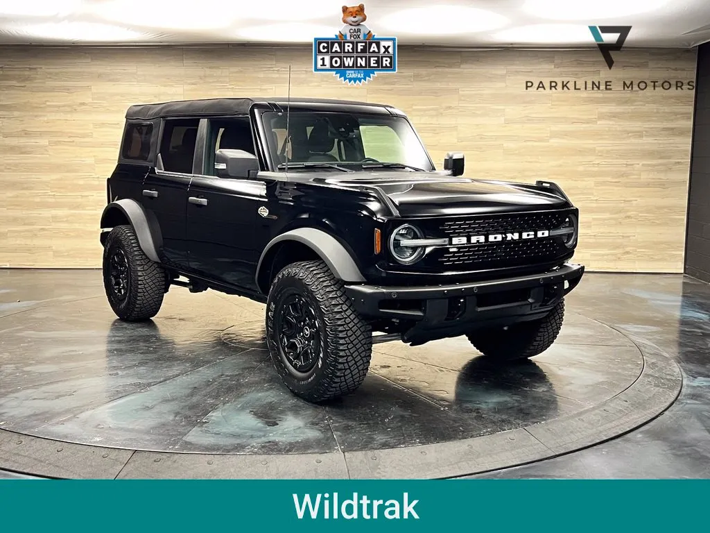Black 2023 Ford Bronco Wildtrak for sale in Salt Lake City, UT