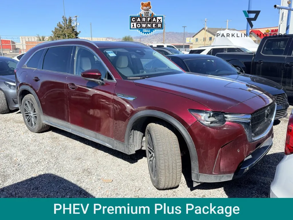 Red 2024 Mazda CX-90 PHEV Premium Plus for sale in Salt Lake City, UT