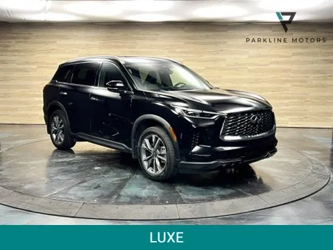 Black 2024 INFINITI QX60 LUXE for sale in Salt Lake City, UT