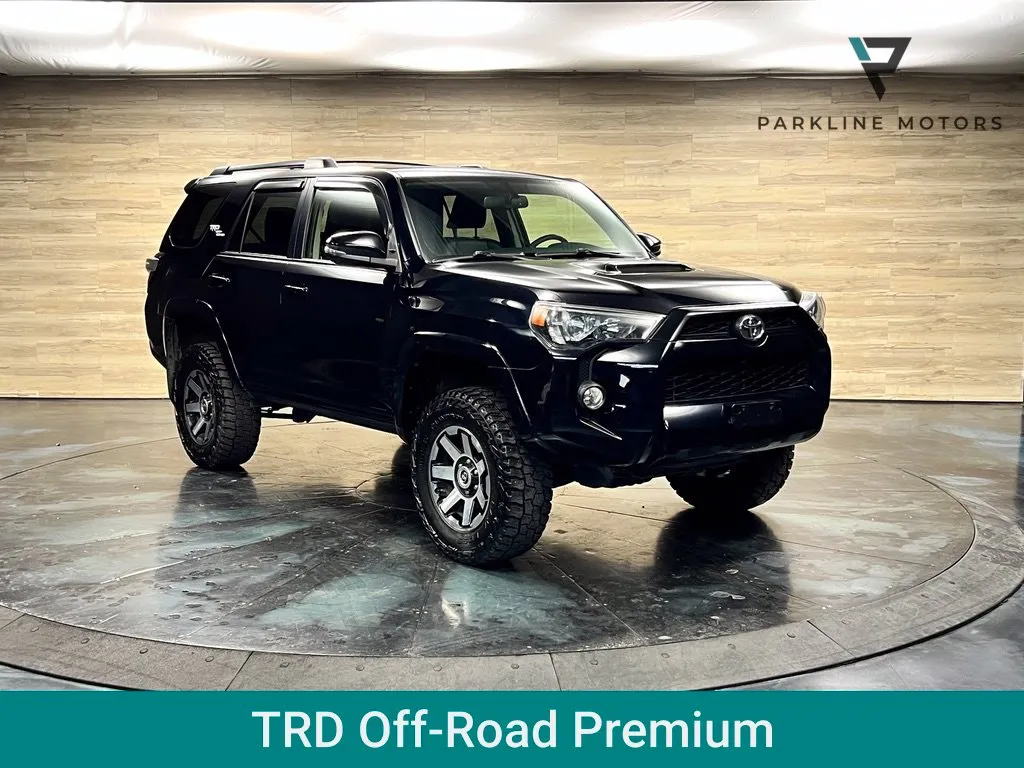 Black 2019 Toyota 4Runner TRD Off-Road Premium for sale in Salt Lake City, UT