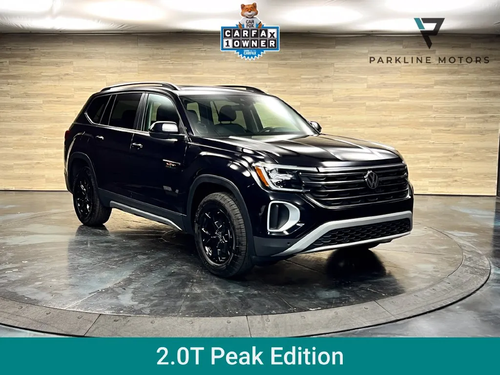 Black 2025 Volkswagen Atlas 2.0T Peak Edition for sale in Salt Lake City, UT