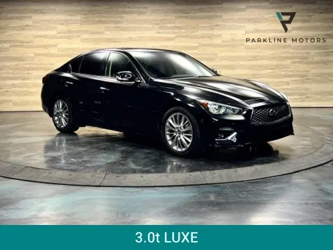 Black 2021 INFINITI Q50 3.0t LUXE for sale in Salt Lake City, UT
