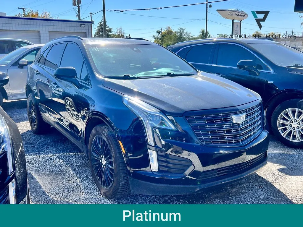Black 2017 Cadillac XT5 Platinum for sale in Salt Lake City, UT