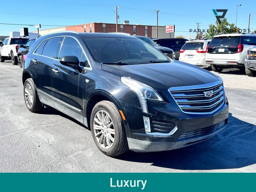 Black 2017 Cadillac XT5 Luxury for sale in Salt Lake City, UT