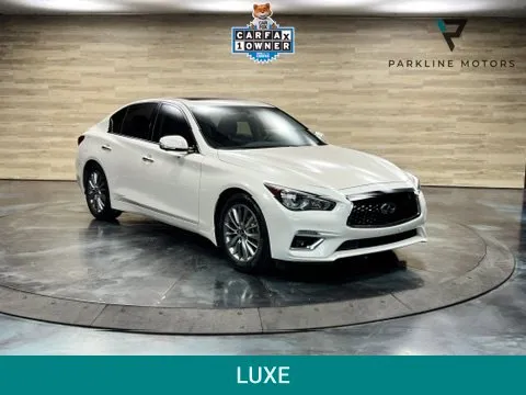 White 2023 INFINITI Q50 LUXE for sale in Salt Lake City, UT
