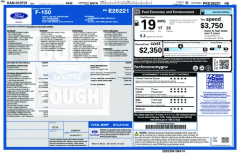 More photos of 2023 Ford F-150 Lariat at Parkline Motors, UT