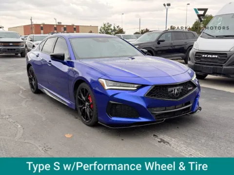Blue 2022 Acura TLX Type S for sale in Salt Lake City, UT