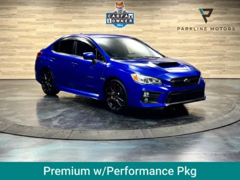 Blue 2020 Subaru WRX Premium for sale in Salt Lake City, UT