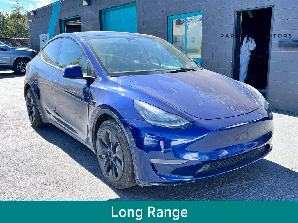 Blue 2021 Tesla Model Y Long Range for sale in Salt Lake City, UT