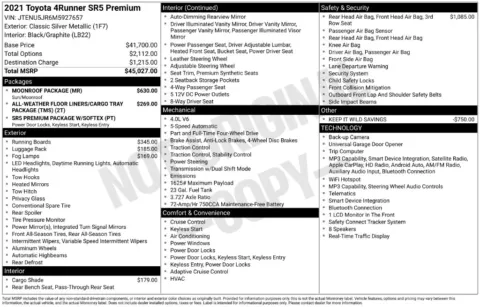 More photos of 2021 Toyota 4Runner SR5 Premium at Parkline Motors, UT