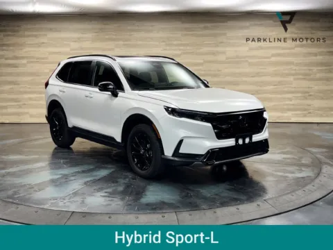 White 2025 Honda CR-V Hybrid Sport-L for sale in Salt Lake City, UT