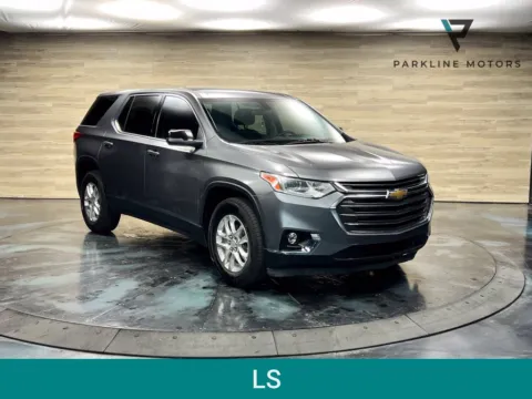 Gray 2021 Chevrolet Traverse LS for sale in Salt Lake City, UT