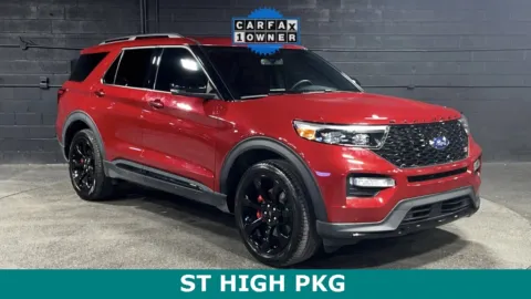 Red 2024 Ford Explorer ST for sale in Salt Lake City, UT