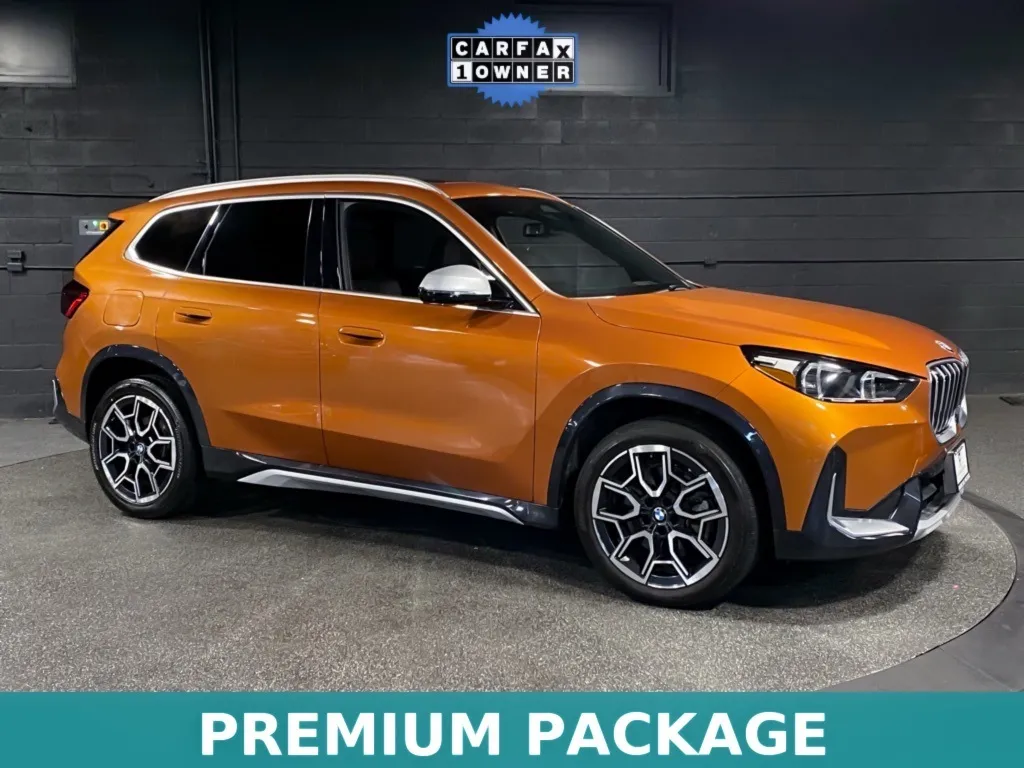 Orange 2023 BMW X1 xDrive28i for sale in Salt Lake City, UT