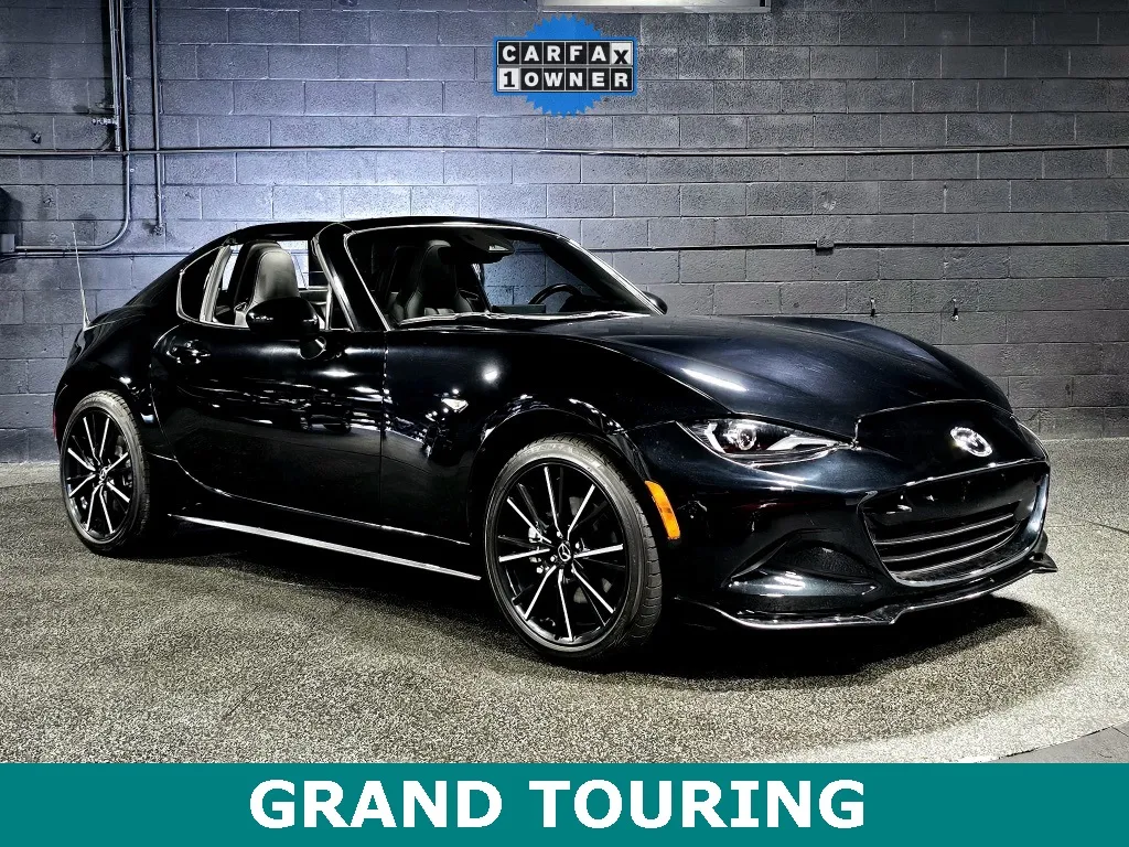 Black 2024 Mazda MX-5 Miata RF Grand Touring for sale in Salt Lake City, UT