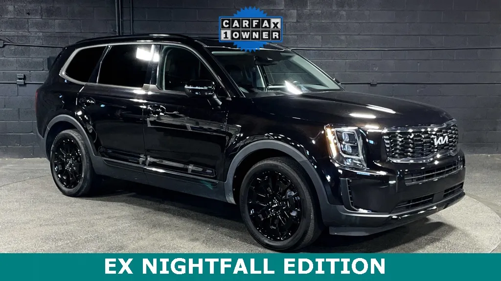 Black 2022 Kia Telluride EX for sale in Salt Lake City, UT