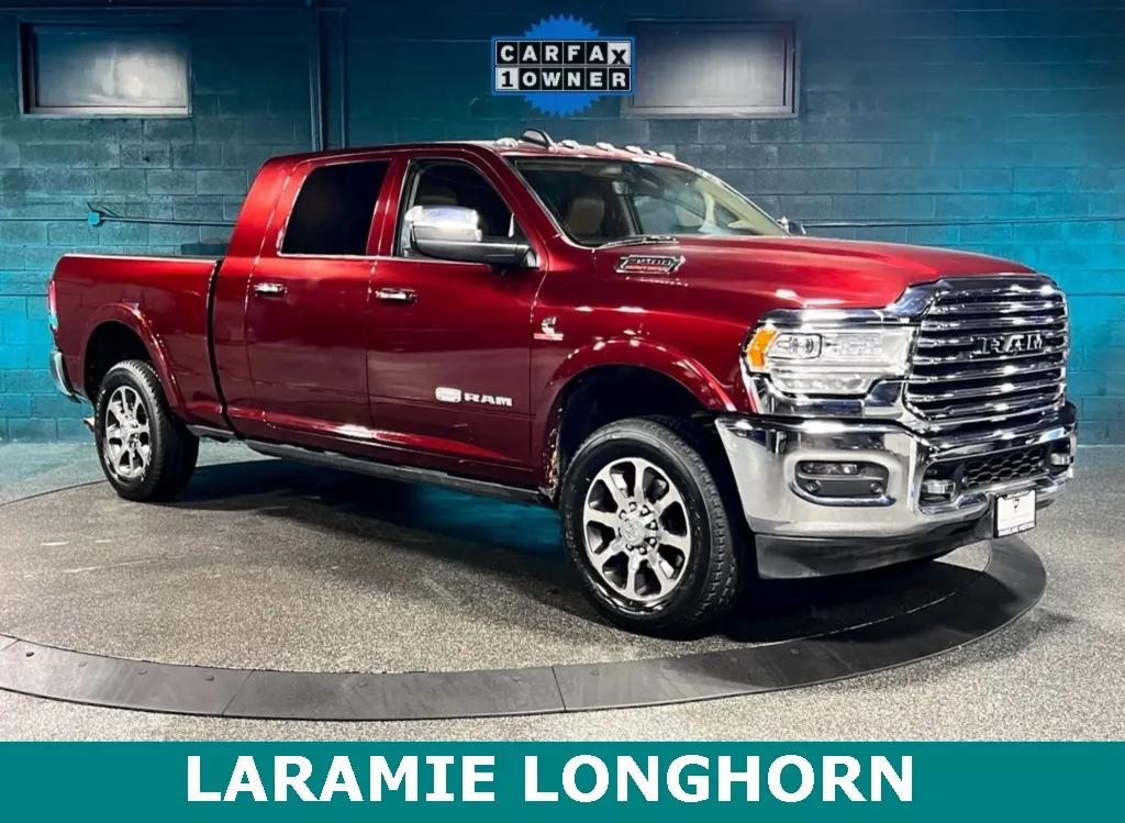Red 2022 Ram 3500 Laramie Longhorn for sale in Salt Lake City, UT