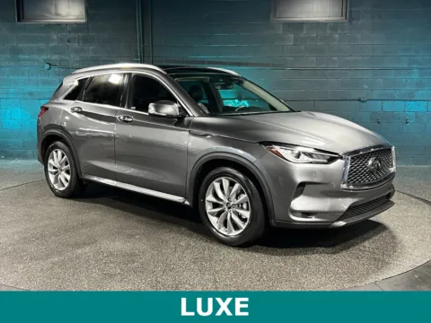 Gray 2024 INFINITI QX50 LUXE for sale in Salt Lake City, UT
