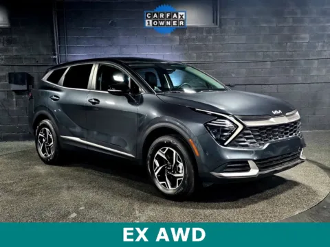 Black 2024 Kia Sportage EX for sale in Salt Lake City, UT