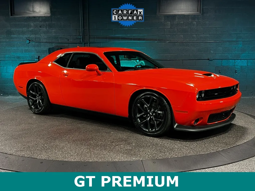 Orange 2023 Dodge Challenger GT for sale in Salt Lake City, UT