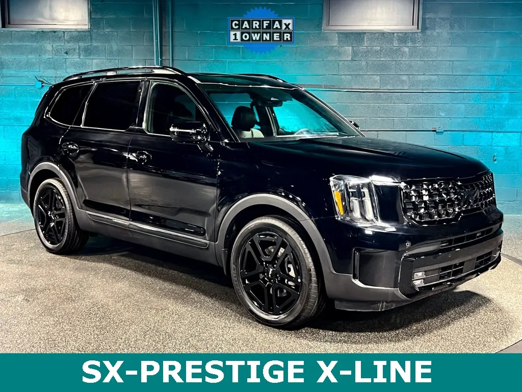 Black 2024 Kia Telluride SX-Prestige X-Line for sale in Salt Lake City, UT