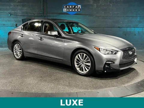 Gray 2023 INFINITI Q50 LUXE for sale in Salt Lake City, UT