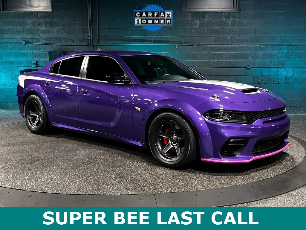 Purple 2023 Dodge Charger Super Bee Scat Pack Widebody for sale in Salt Lake City, UT