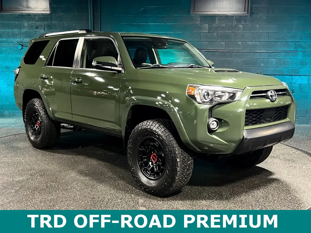 Green 2022 Toyota 4Runner TRD Off-Road Premium for sale in Salt Lake City, UT