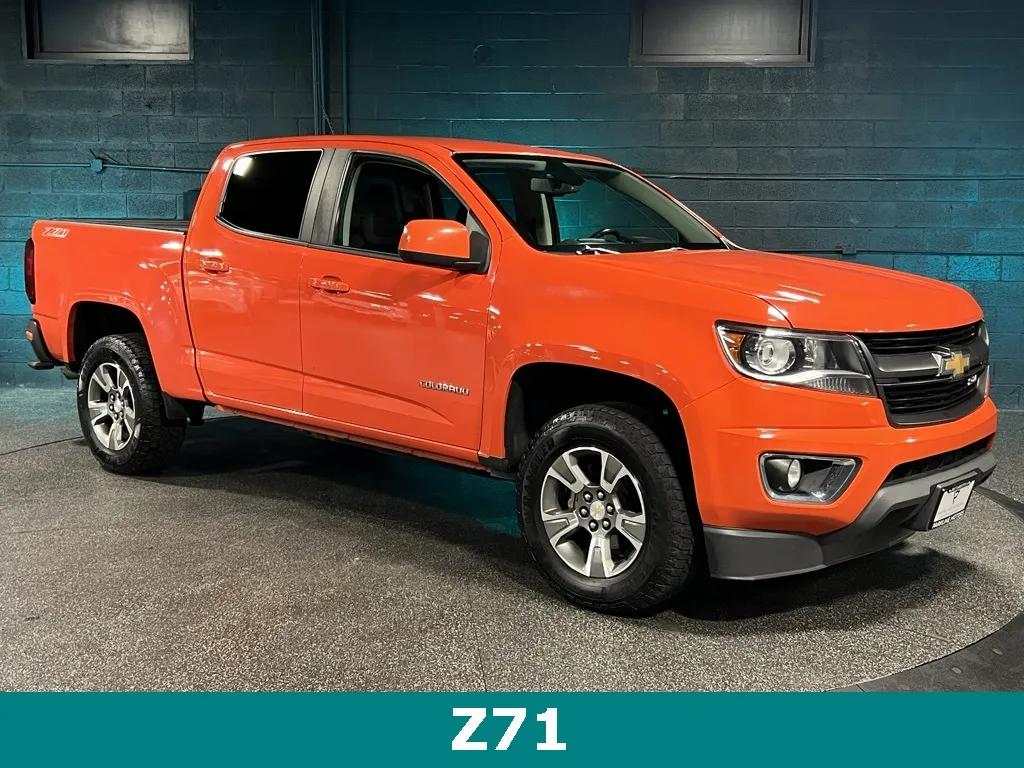 Orange 2019 Chevrolet Colorado Z71 for sale in Salt Lake City, UT