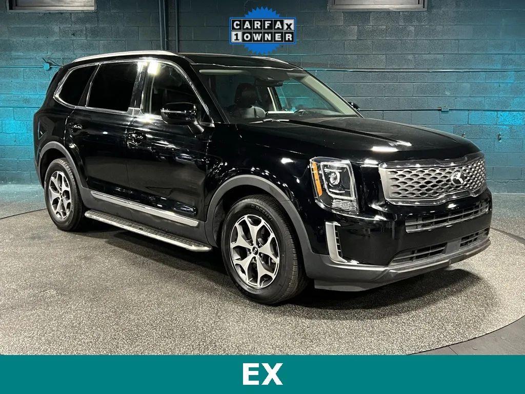 Black 2021 Kia Telluride EX for sale in Salt Lake City, UT