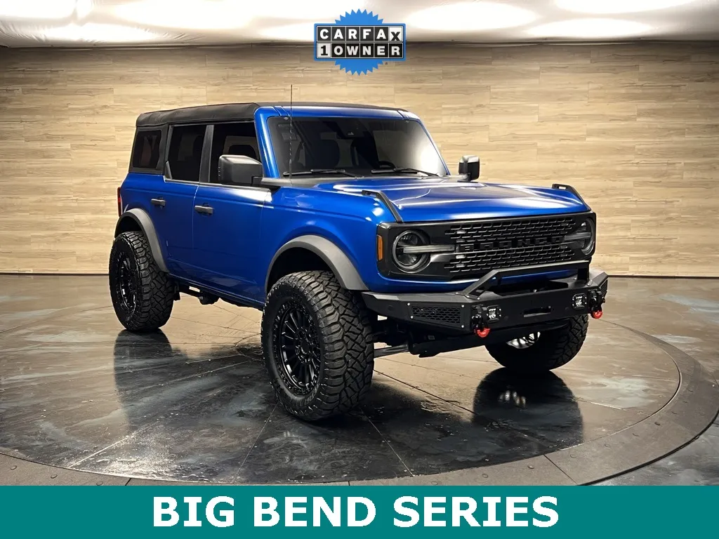 Blue 2024 Ford Bronco Big Bend for sale in Salt Lake City, UT