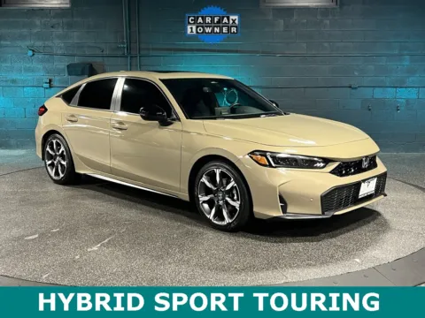 Beige 2025 Honda Civic Hybrid Sport Touring for sale in Salt Lake City, UT