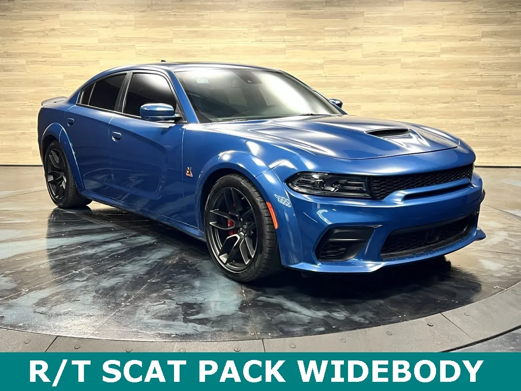Blue 2022 Dodge Charger R/T Scat Pack Widebody for sale in Salt Lake City, UT