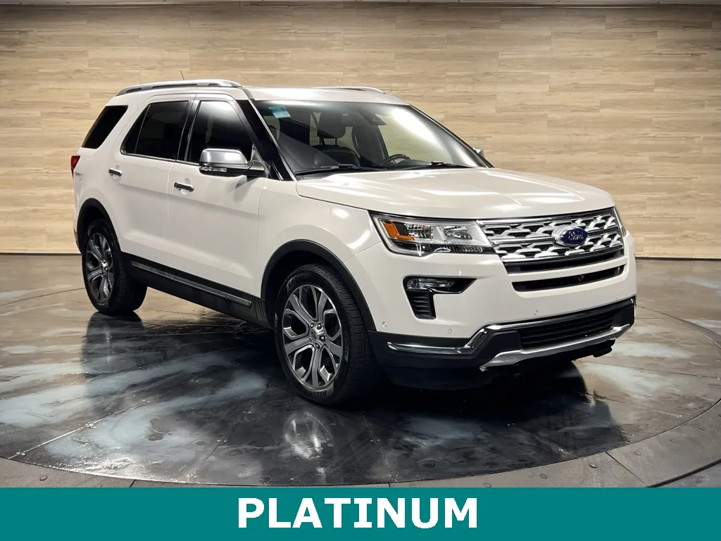 White 2019 Ford Explorer Platinum for sale in Salt Lake City, UT