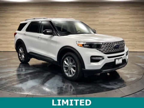White 2023 Ford Explorer Limited for sale in Salt Lake City, UT