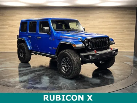 Blue 2025 Jeep Wrangler Rubicon X for sale in Salt Lake City, UT