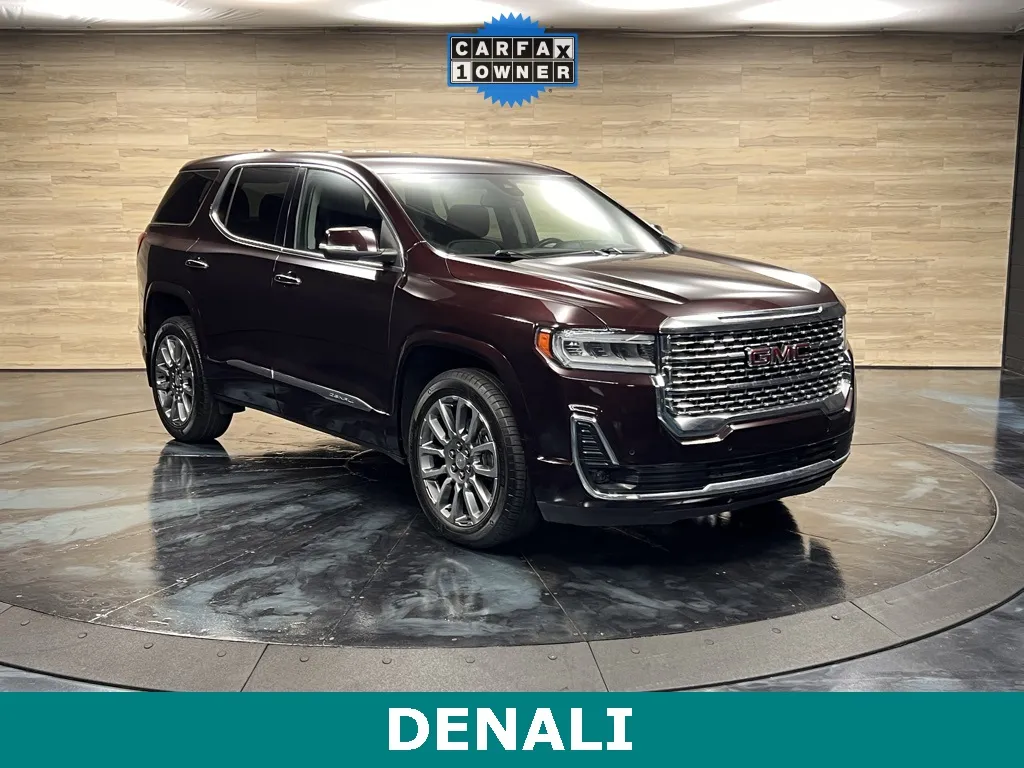 Red 2021 GMC Acadia Denali for sale in Salt Lake City, UT