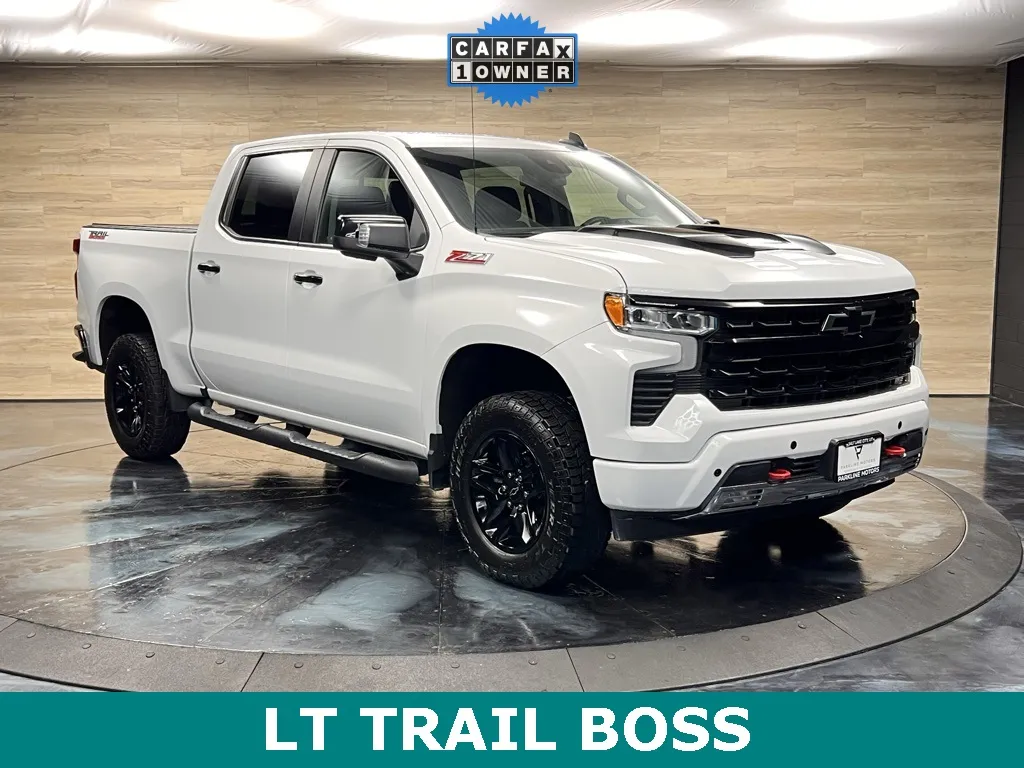 White 2024 Chevrolet Silverado 1500 LT Trail Boss for sale in Salt Lake City, UT